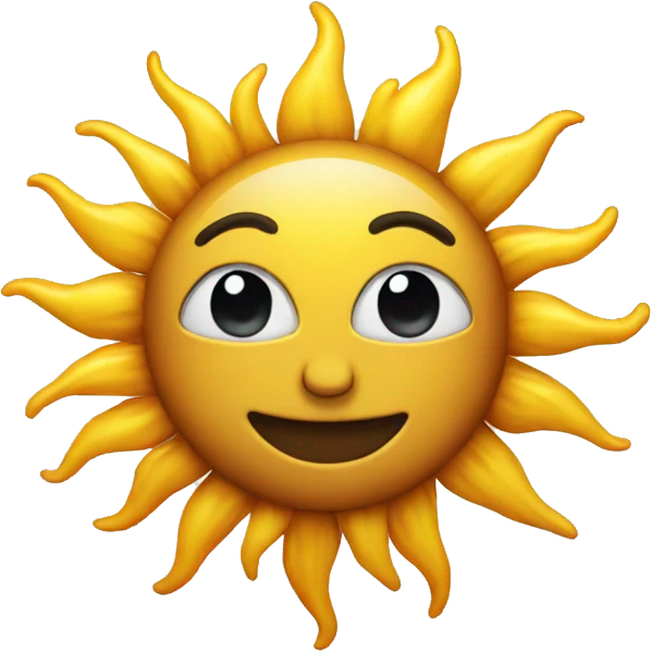 sun  emoji