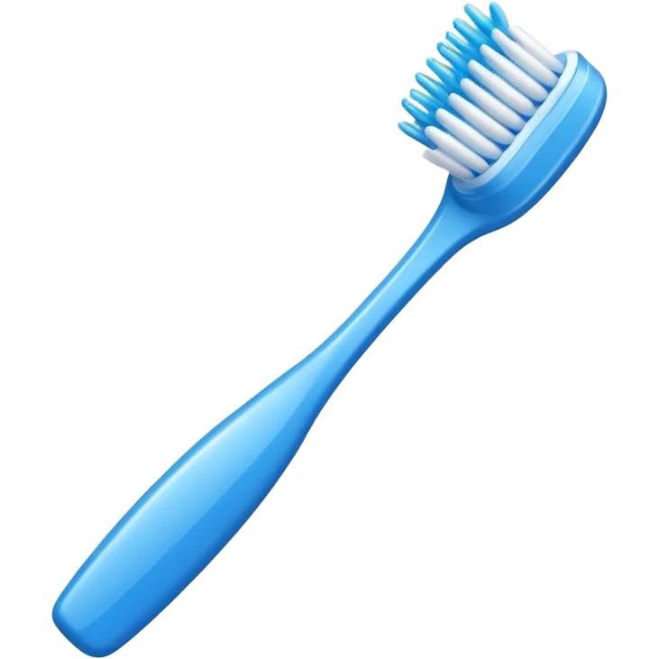 blue Toothbrush emoji