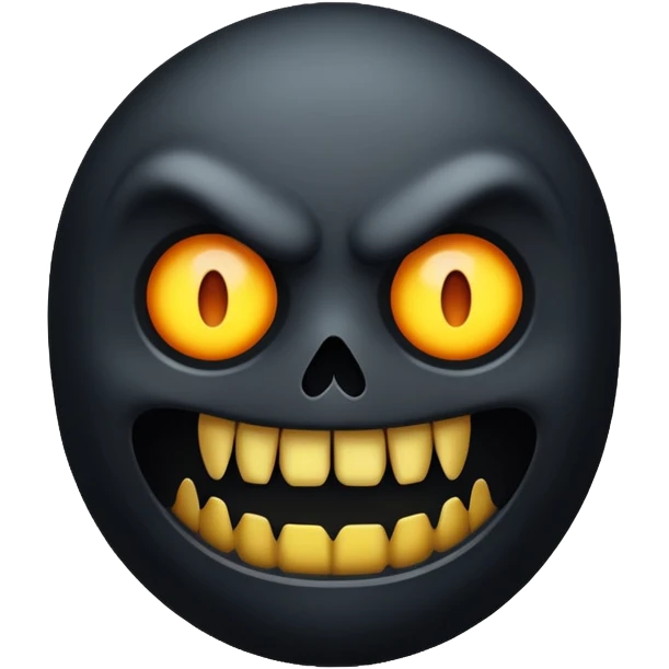 Scary emoji