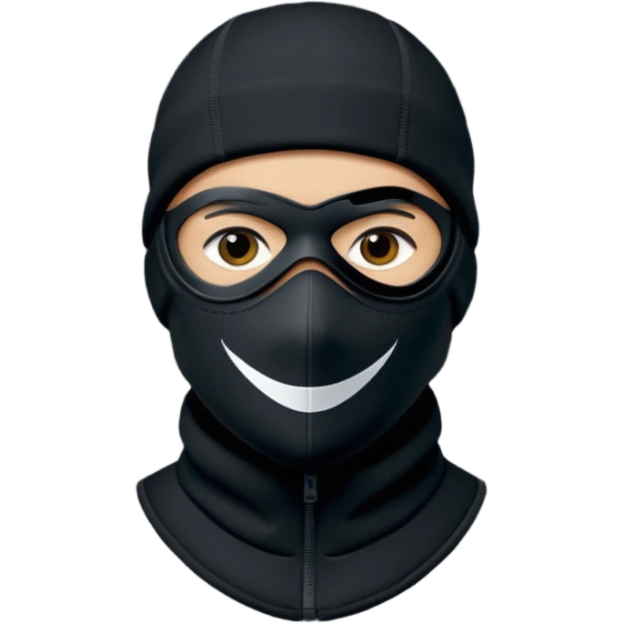 Nike ski mask emoji
