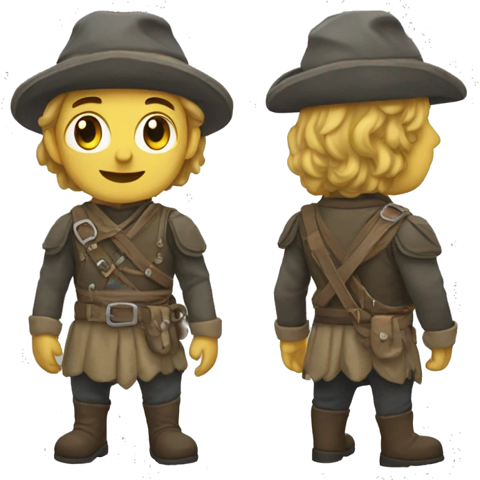 Marcheur montagne emoji