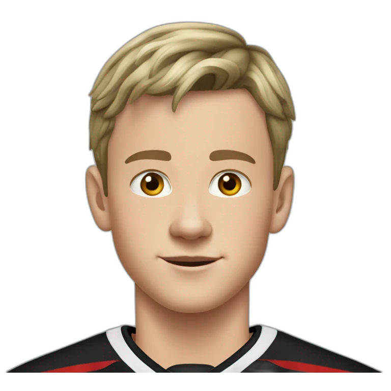 Jonathan Toews as a 12 year old boy emoji