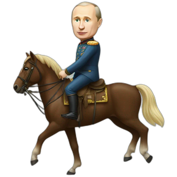 Putin-riding-zelenskiy emoji