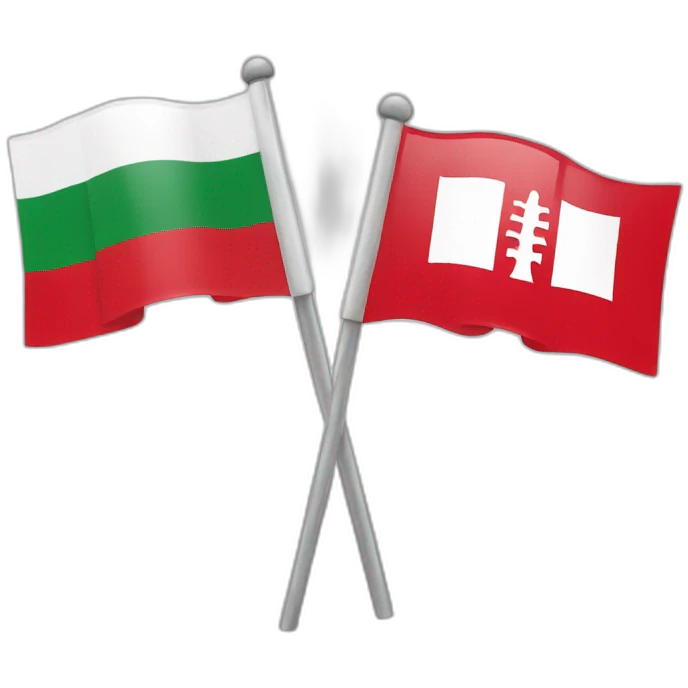 Flag of Budapest and Flag of Austrian Empire emoji