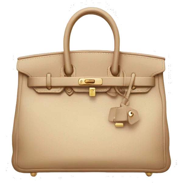 Beige birkin  emoji