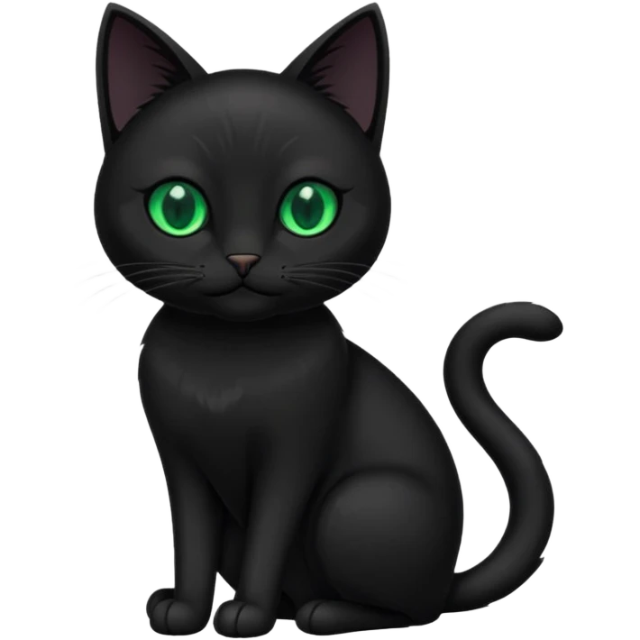 black cat emoji