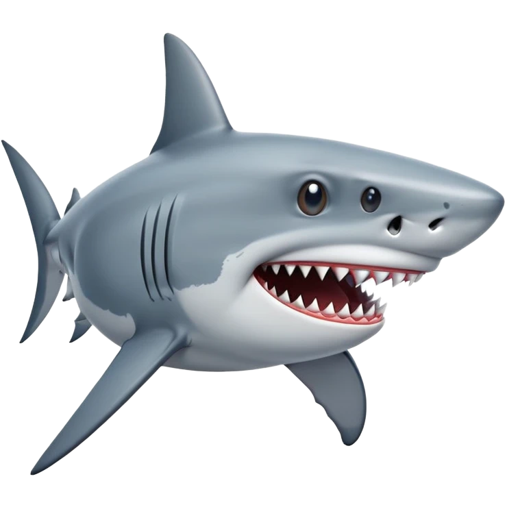 Make a shark emoji
