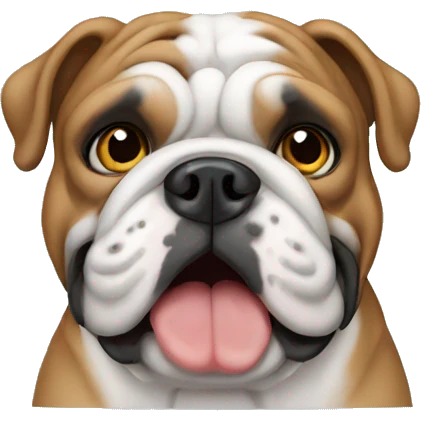 English bulldog emoji