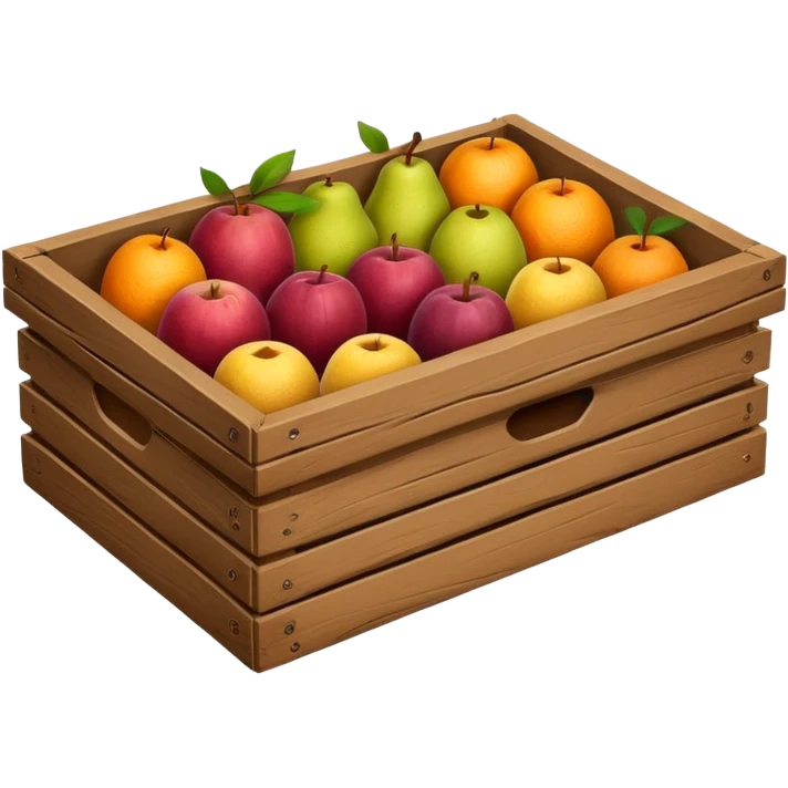 a fruit box empty emoji