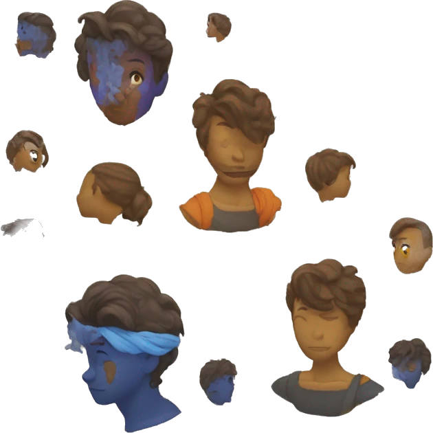 Le S de même couleur que le K emoji