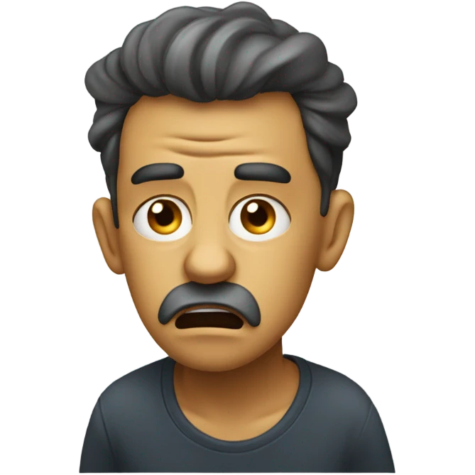 stupid idiot emoji