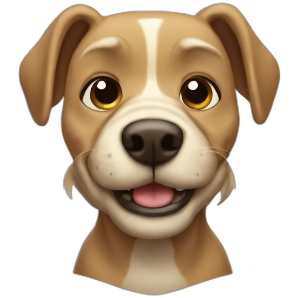 Cartoon turtledog  emoji