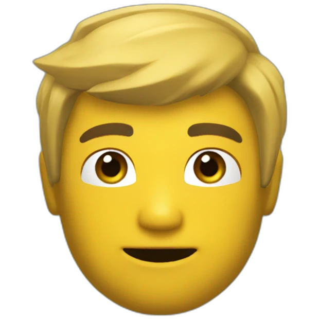 Un personnage roblox emoji