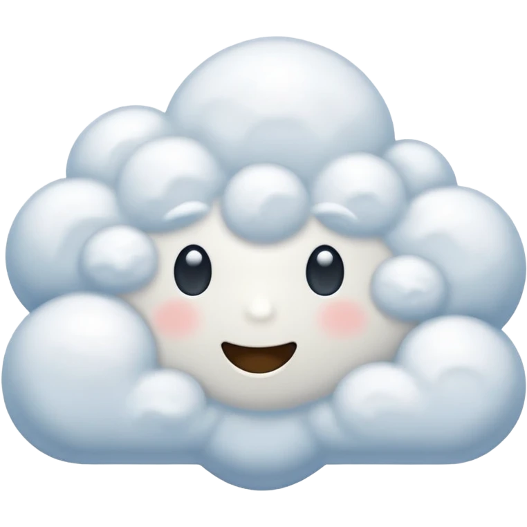 Cloud emoji