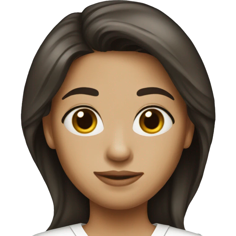Brunette Scrubs emoji