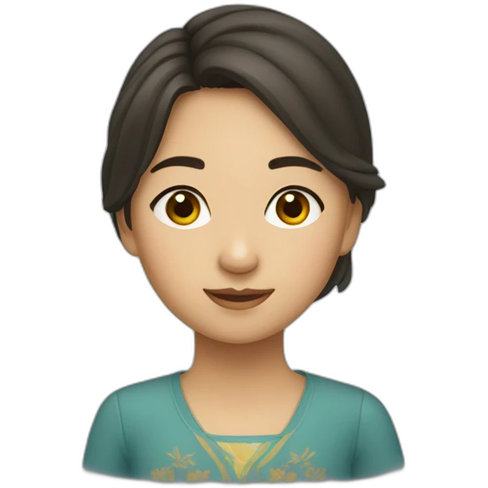 Kazakh girl who moved to Australia  emoji