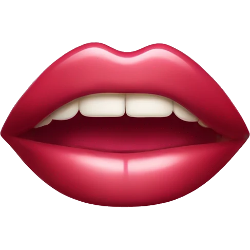 lip oil emoji