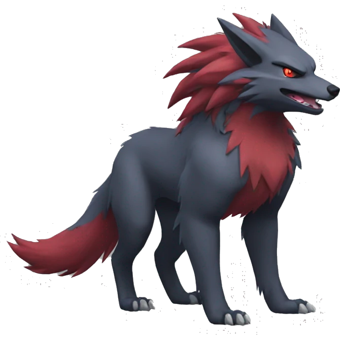 Zoroark full body emoji