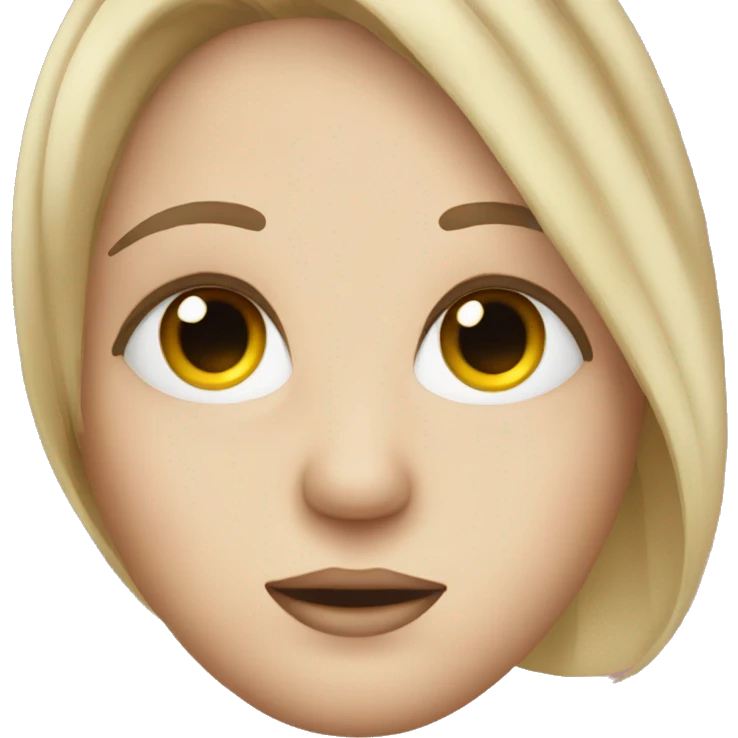 Emoji wearing eye lashes emoji