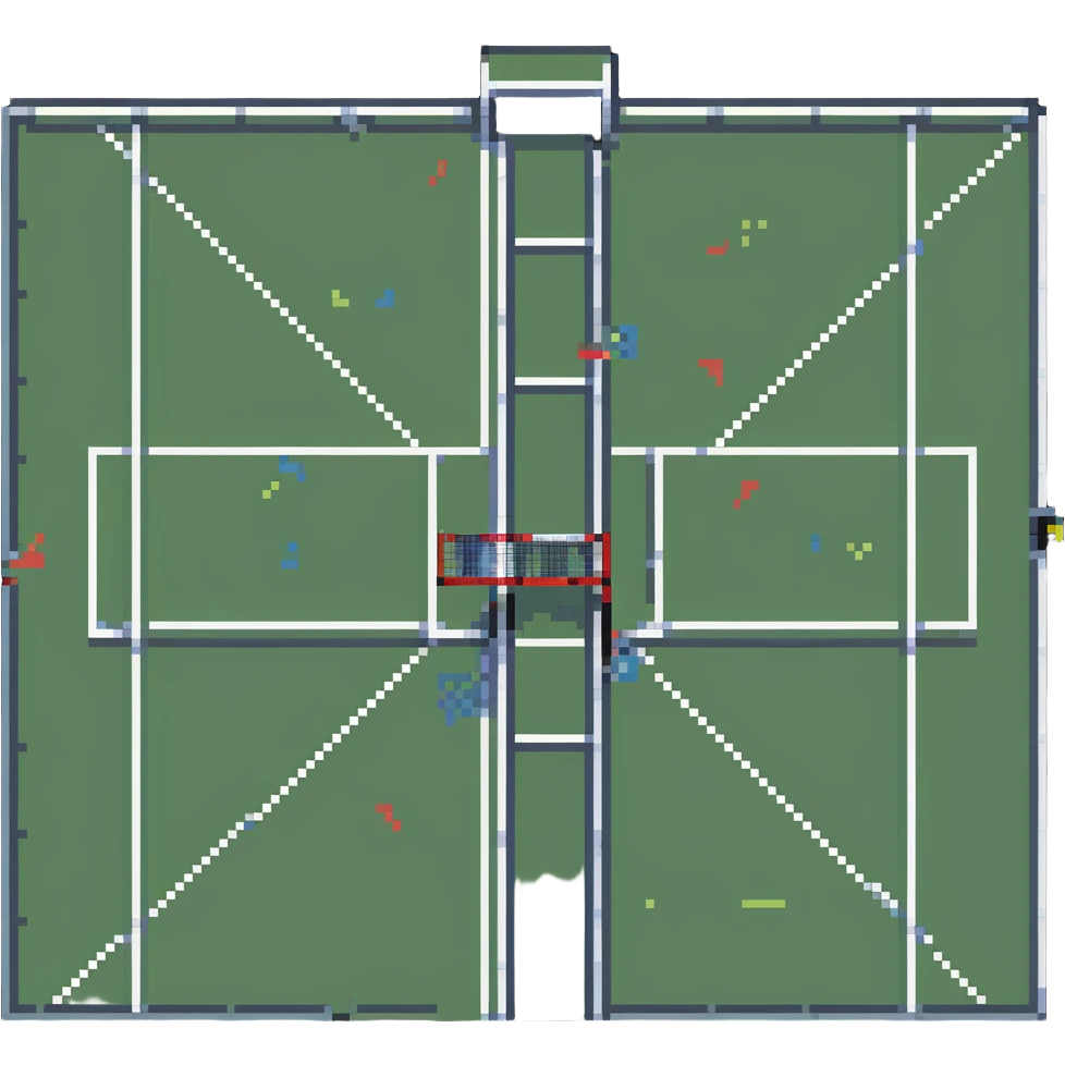 tennis court emoji