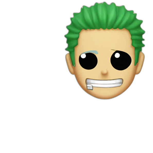 Zoro one piece emoji