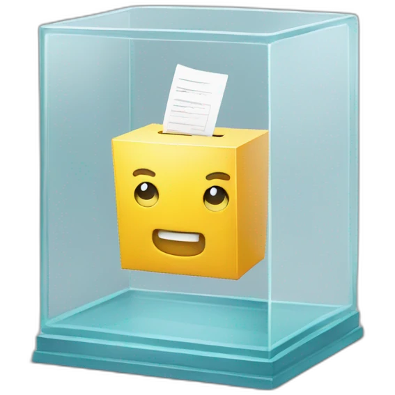ballot-box-glass emoji