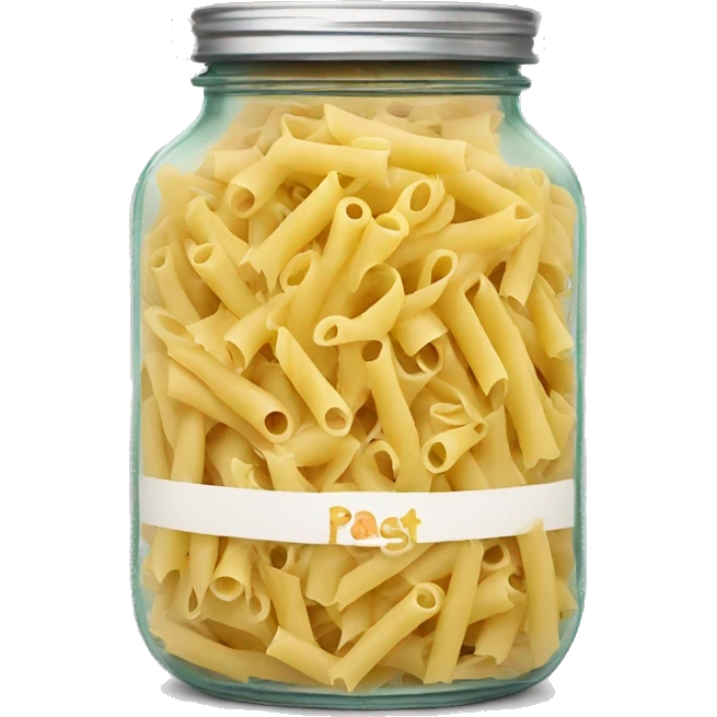 Pasta in jar emoji
