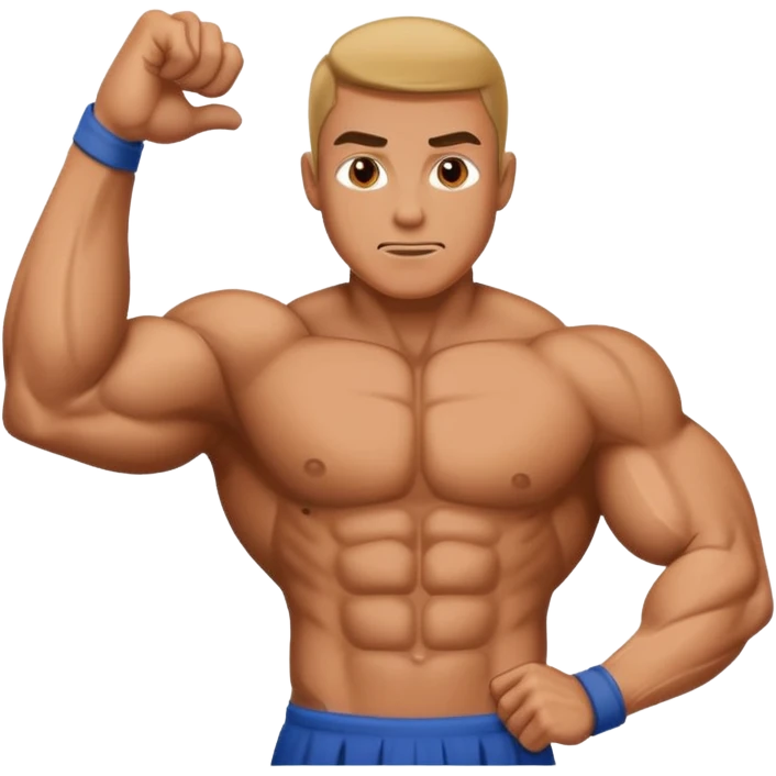 sensei Posing as the letter H emoji