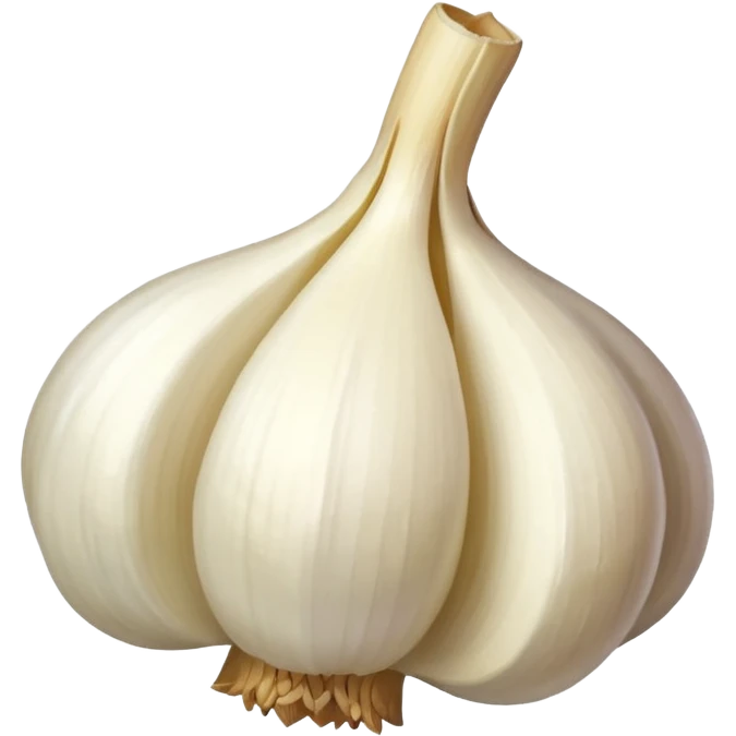single garlic clove emoji