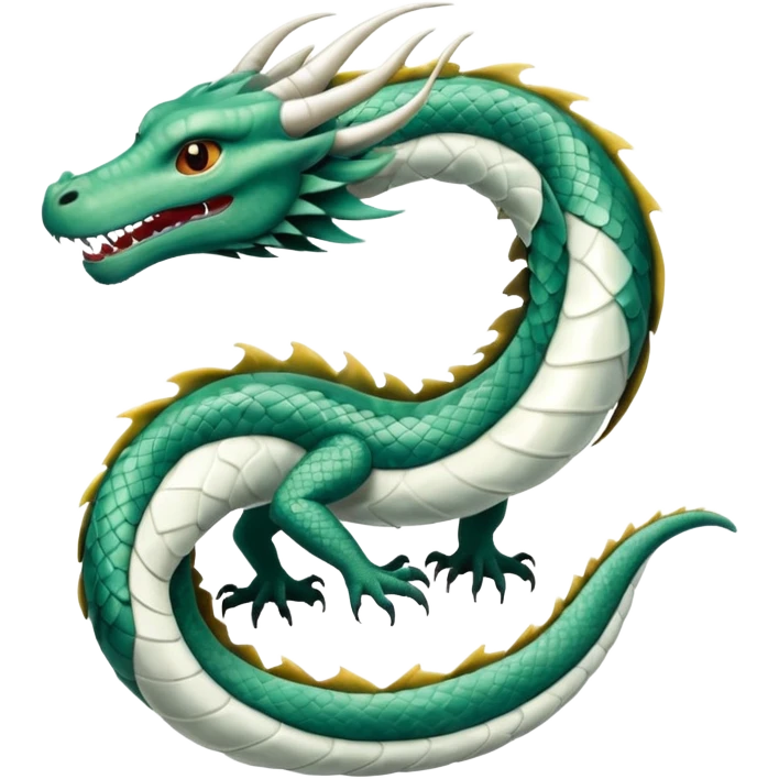 Haku the dragon from “Spirited Away” emoji