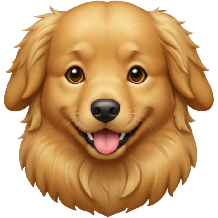 Golden retriever emoji