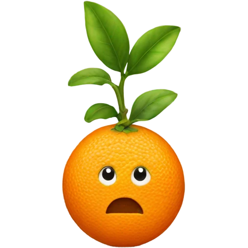 orange emoji