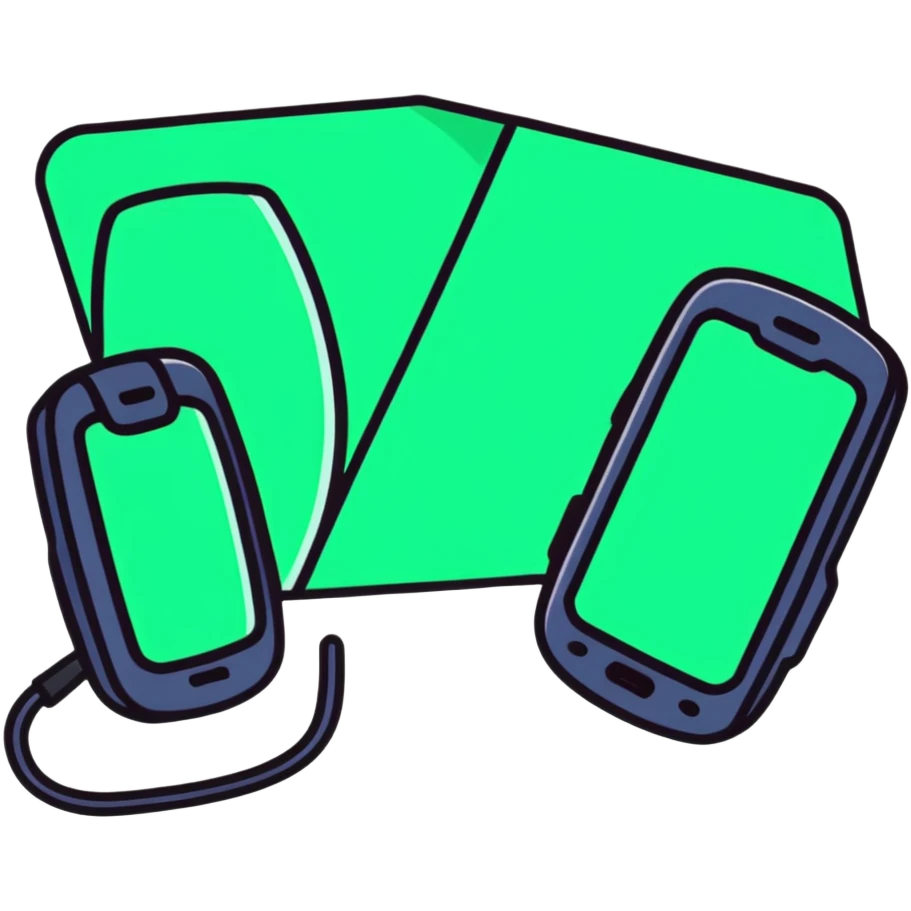 two phones ringing emoji