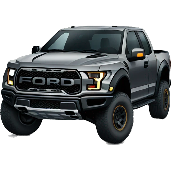 black ford raptor emoji
