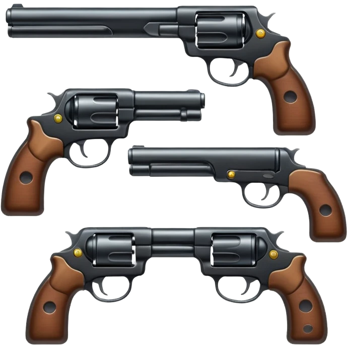 4 guns emoji