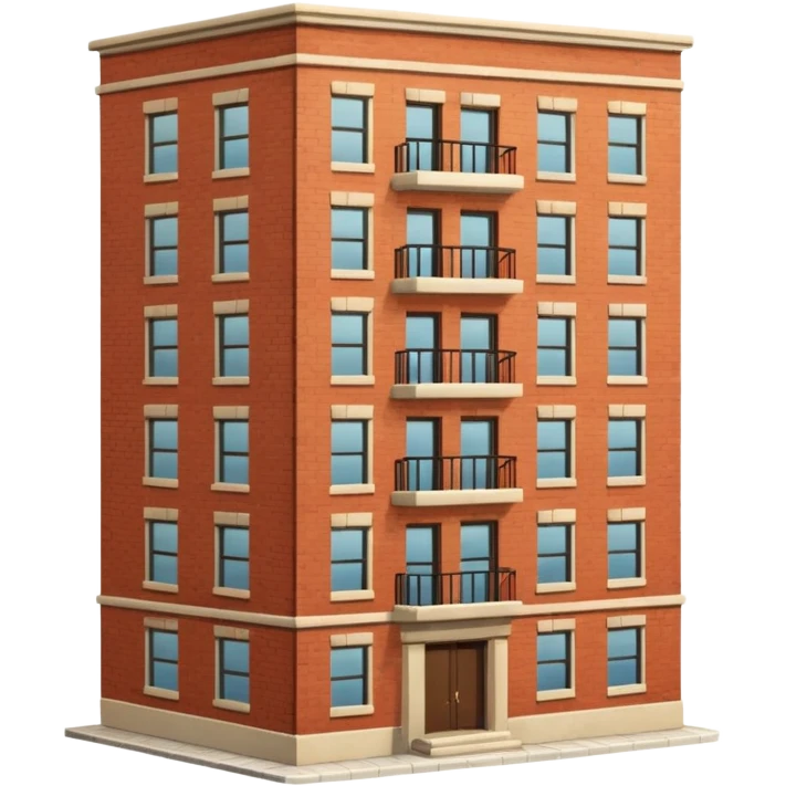 apartment building emoji