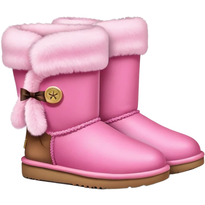pink uggs emoji