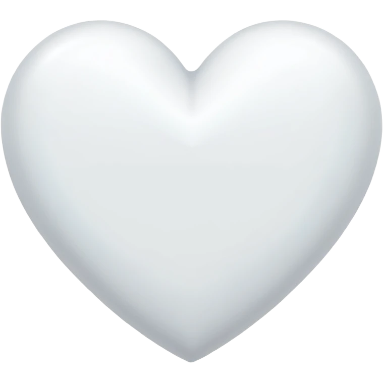 белое сердце

 emoji