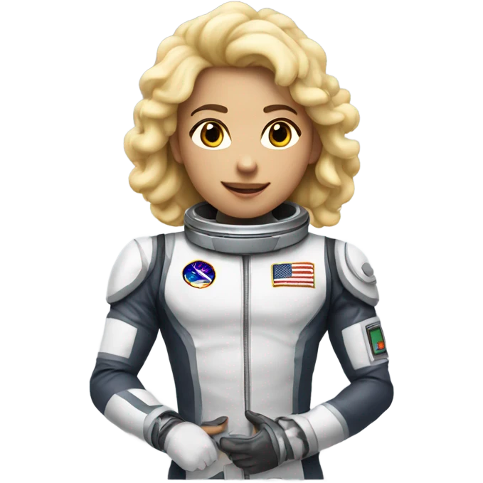 Bring Ken heart girl in space emoji