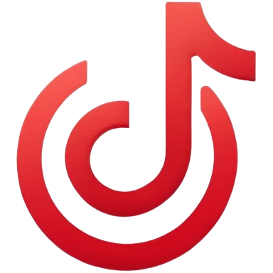 TikTok logo emoji
