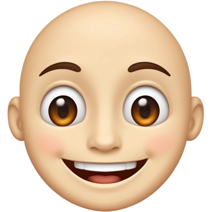 Face drôle emoji