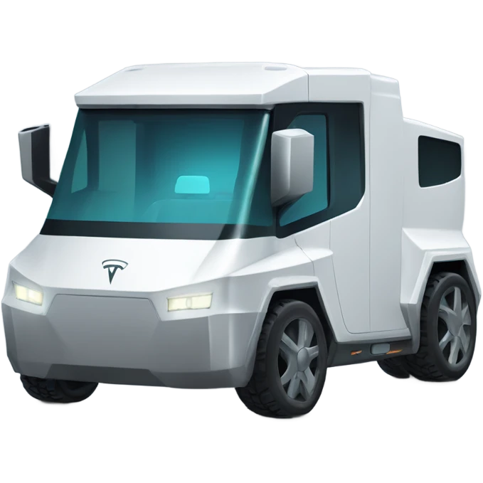 Exoskeleton tesla cyber truck  emoji