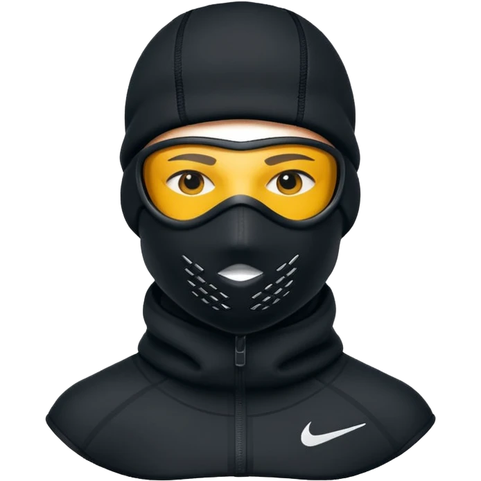 Nike ski mask emoji
