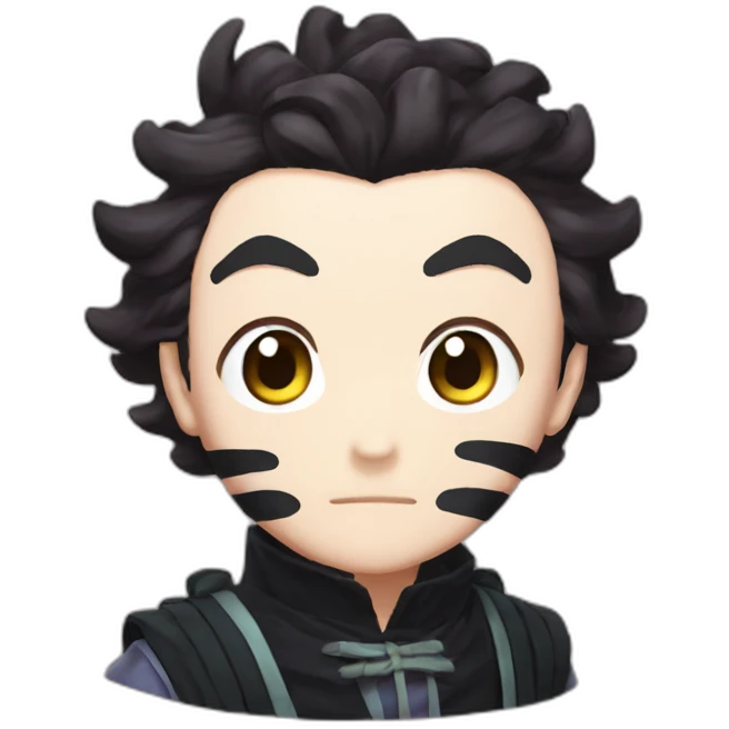 Tanjiro from demon slayer  emoji