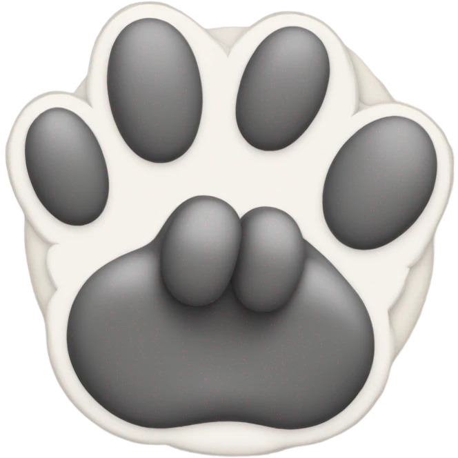 the cat's paw emoji
