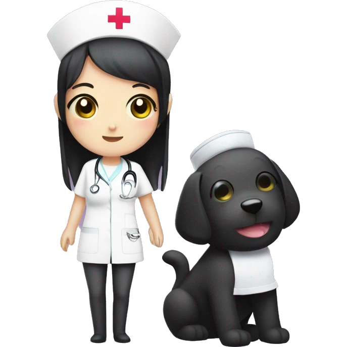 forensic nurse and cute kuromi emoji