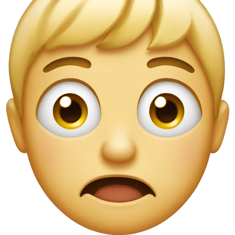 A face that is crying and laughing  emoji