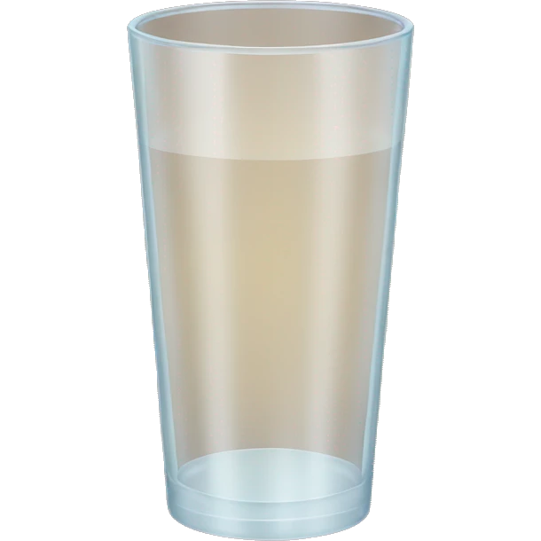empty pint glass emoji