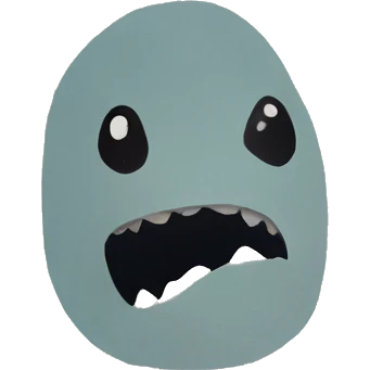 Cryptid piece of paper with lots of words ￼ emoji