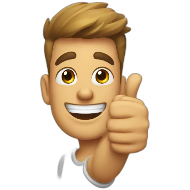 JOHNY THUMBS UP emoji
